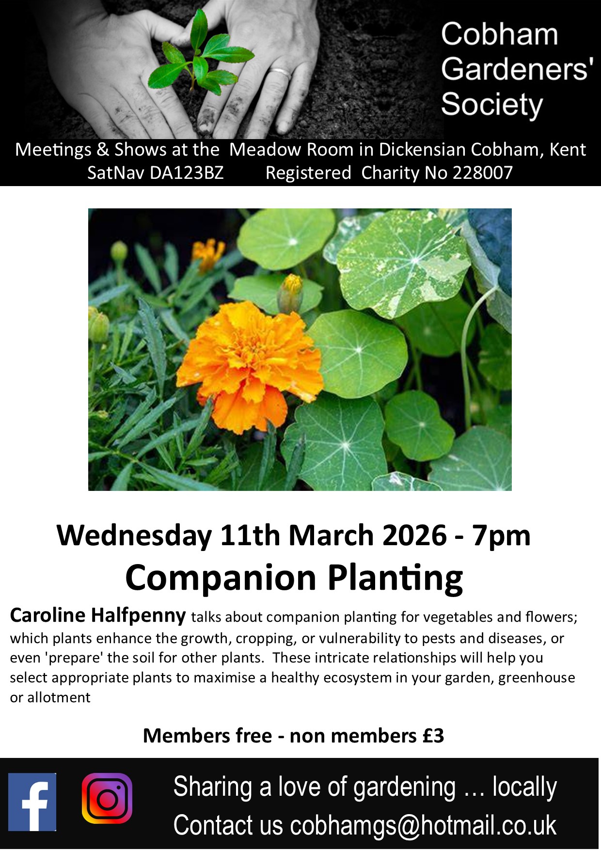 CGS Poster March 2026 SPEAKER TALK