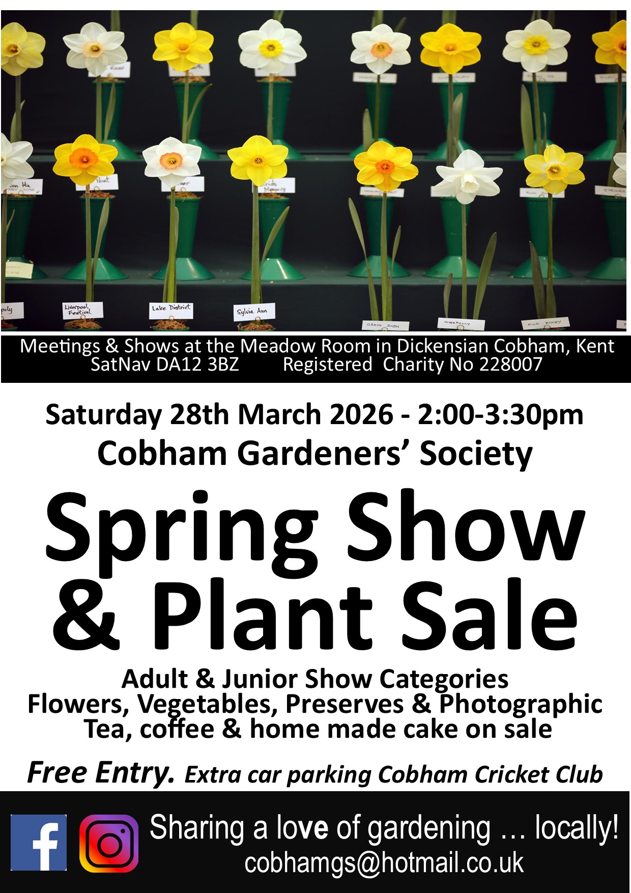 CGS Poster Spring Show April 2026