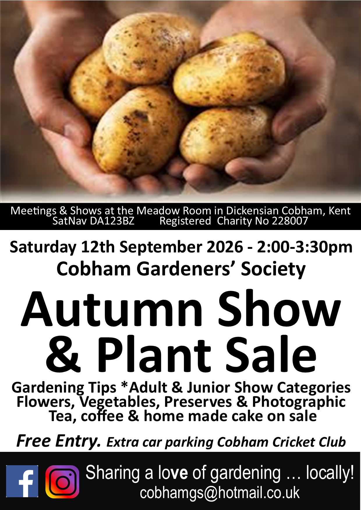 CGS Poster Autumn Show 2026